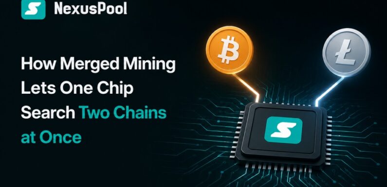 How Merged Mining Lets One Chip Search Two Chains at Once